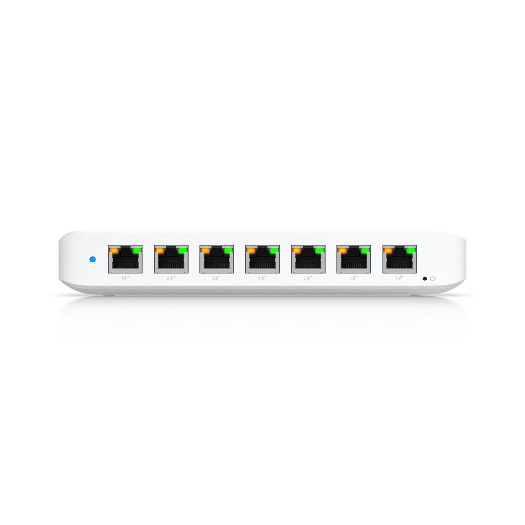Ubiquiti UniFi 8-Port GbE PoE+ Powered by GbE++ Input 210W (USW-Ultra-210W)