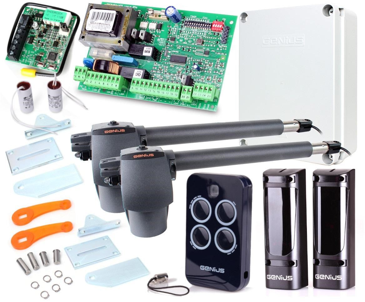 Genius G-Bat 400 Kit for 8 m Double-Leaf Gates