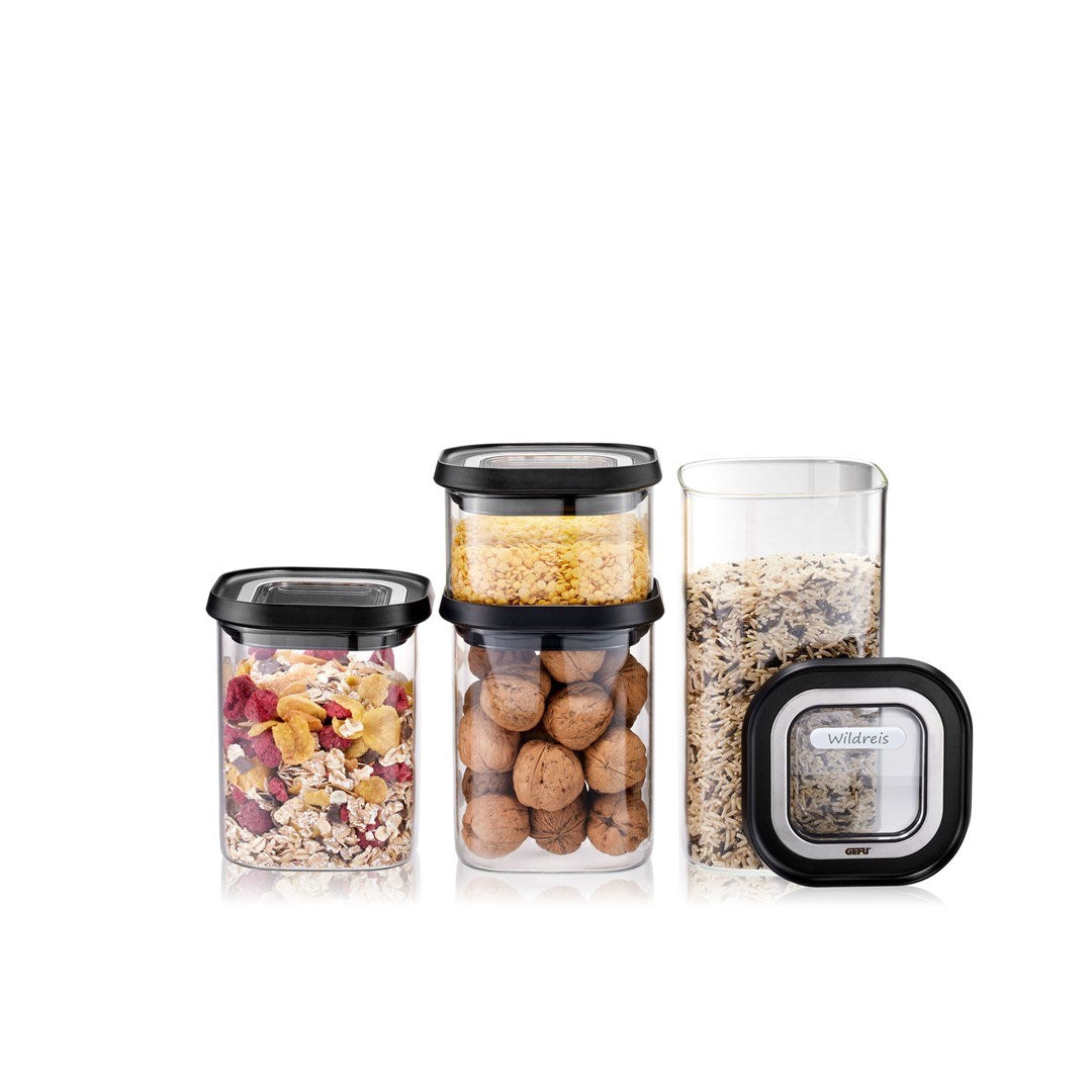 GEFU Pantry Food Storage Container Set of 4