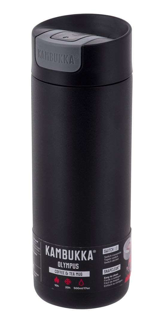 Kambukka Olympus Thermal Mug 500 ml Matte Black