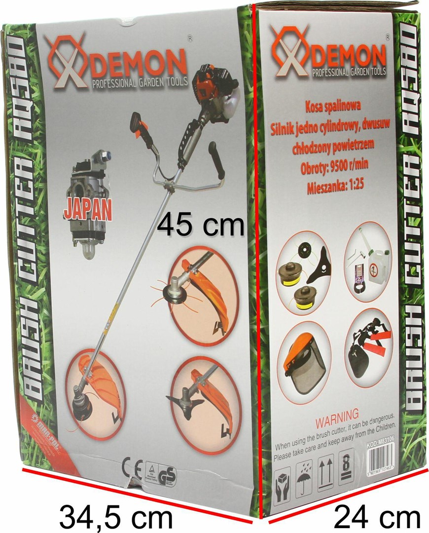 Demon Petrol Grass Trimmer RQ580