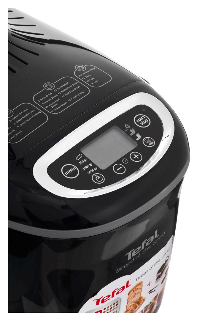 Tefal Bread Maker 1600W 19 Programs Black PF611838