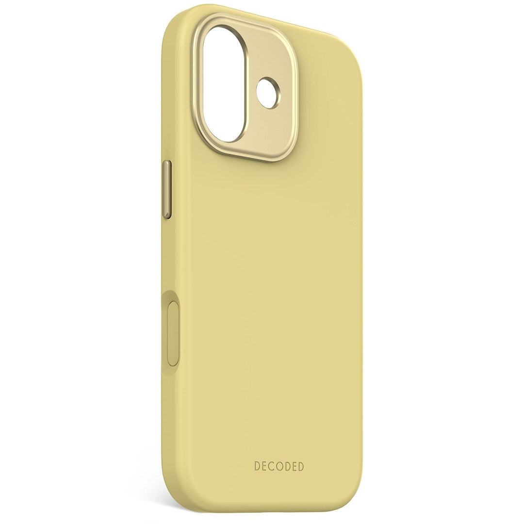 Decoded Silicone Case iPhone 17 Yuma Yellow with MagSafe (D25IPO17BCS9YW)