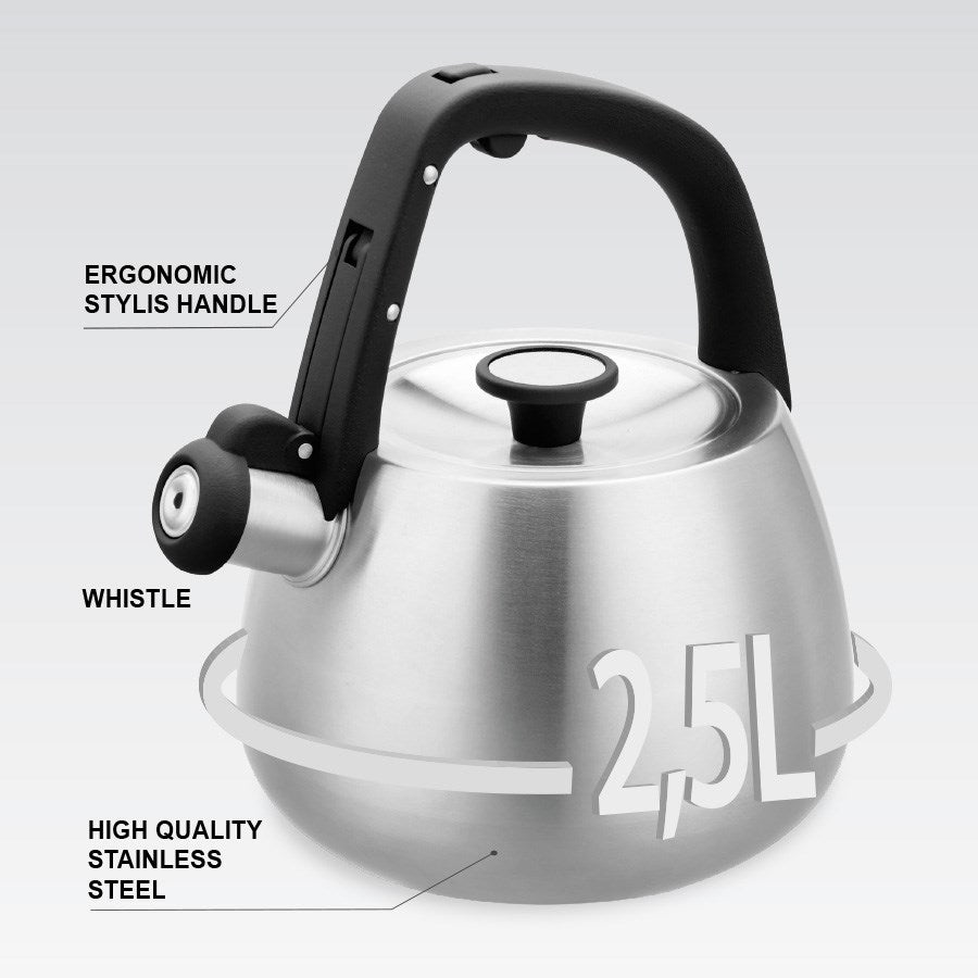 Maestro Traditional Kettle 5.0 L Stainless Steel Silver MR-1318
