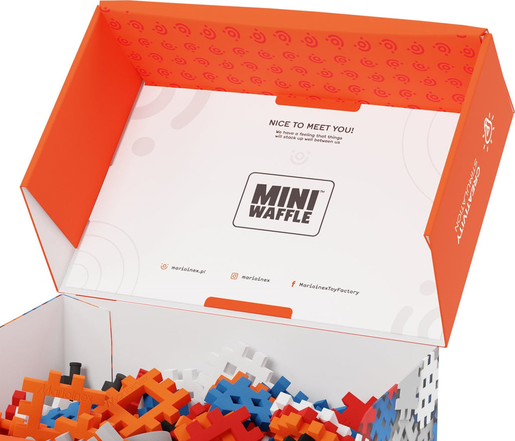 MARIOINEX Mini Waffle Building Blocks  300 pieces