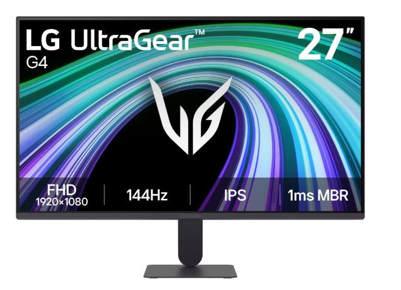 LG 27 Inch UltraGear™ G4  144Hz FHD IPS Gaming Monitor