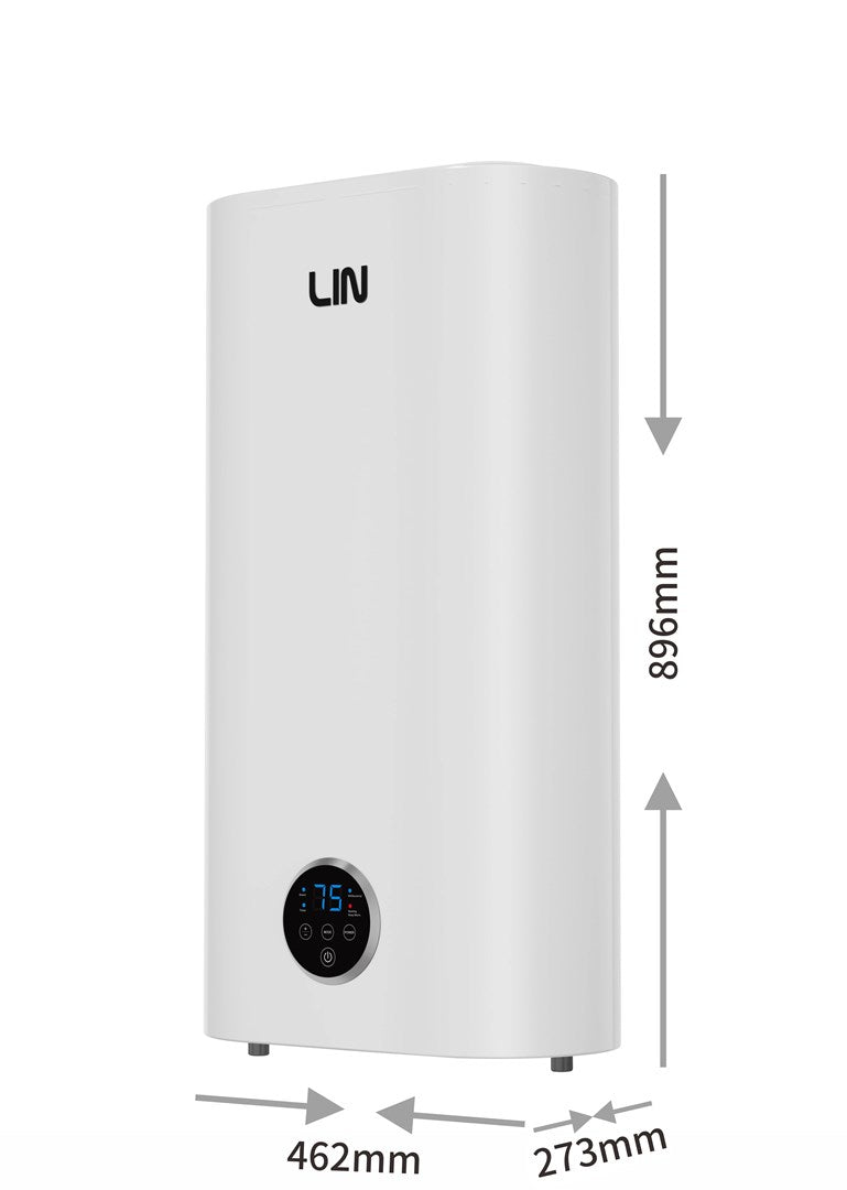 LIN Electric Water Heater 50 L Universal White LIFVD1SMWH