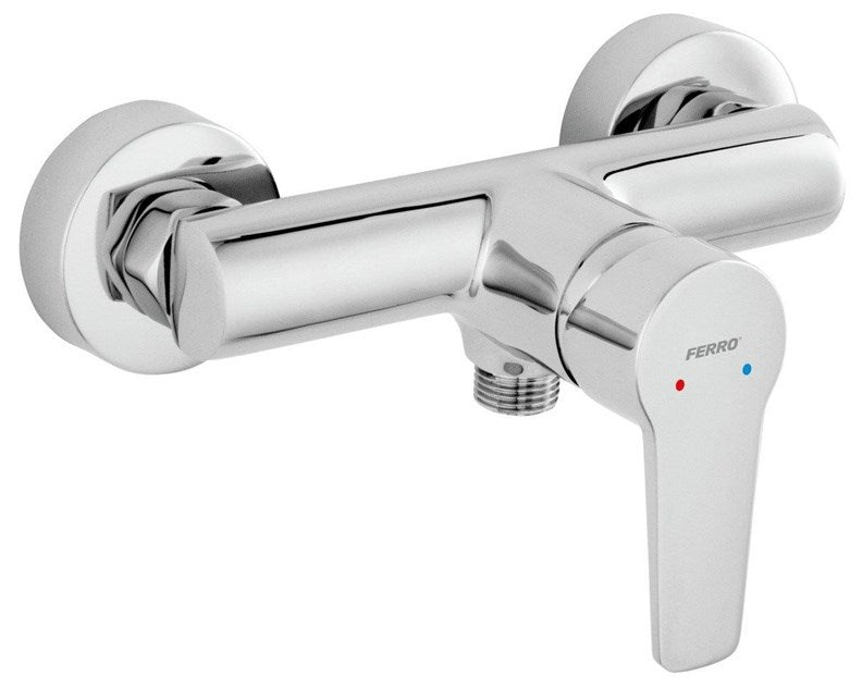 FERRO Mixer Shower Chrome Finish 2200 g 365 mm Width BNT7