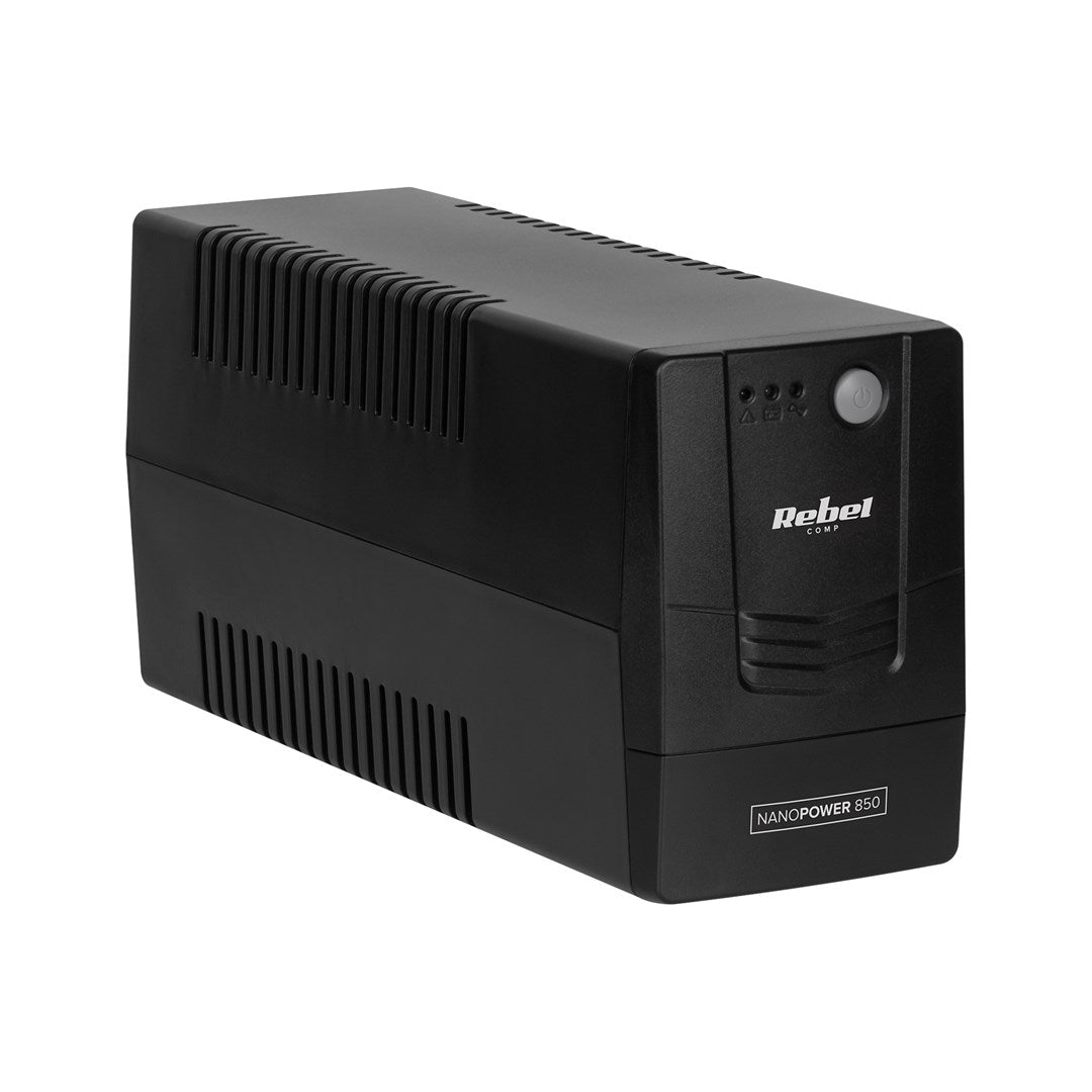 Uninterruptible computer UPS REBEL model Nanopower 850 (offline  850VA / 480W  230 V  50Hz)