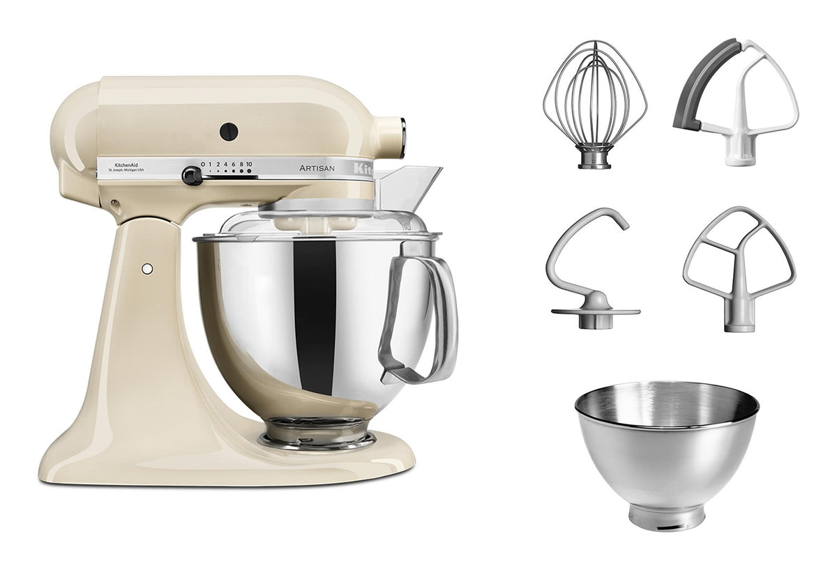 KitchenAid 5KSM175PSEAC  Artisan food processor 300 W 4.8 L Cream