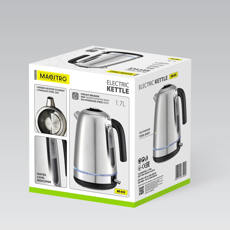 MR-050 MAESTRO Electric Kettle 1.7 L 2200W
