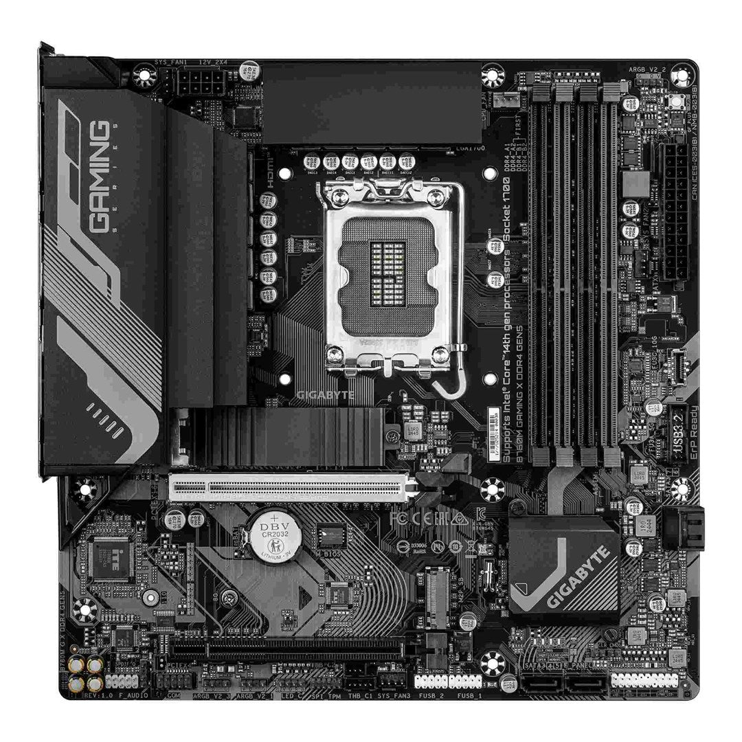 GIGABYTE B760M GAMING X DDR4 GEN5 Motherboard Supports 14th Gen Intel Core CPUs Model B760M G X DDR4 GEN5