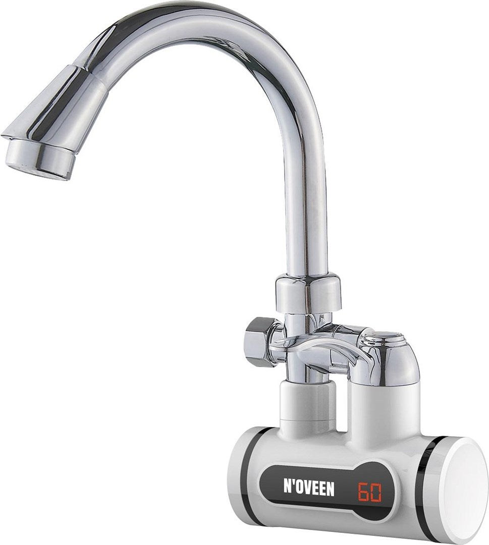 N'OVEEN Instantaneous Water Heater IWH370 - 1430 g, 128 mm Width, 268 mm Height, 3600 W