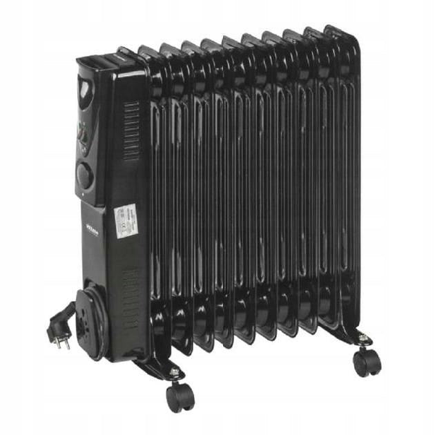 Volteno Oil Heater 11 Fins 2500W Black | Model VO0157
