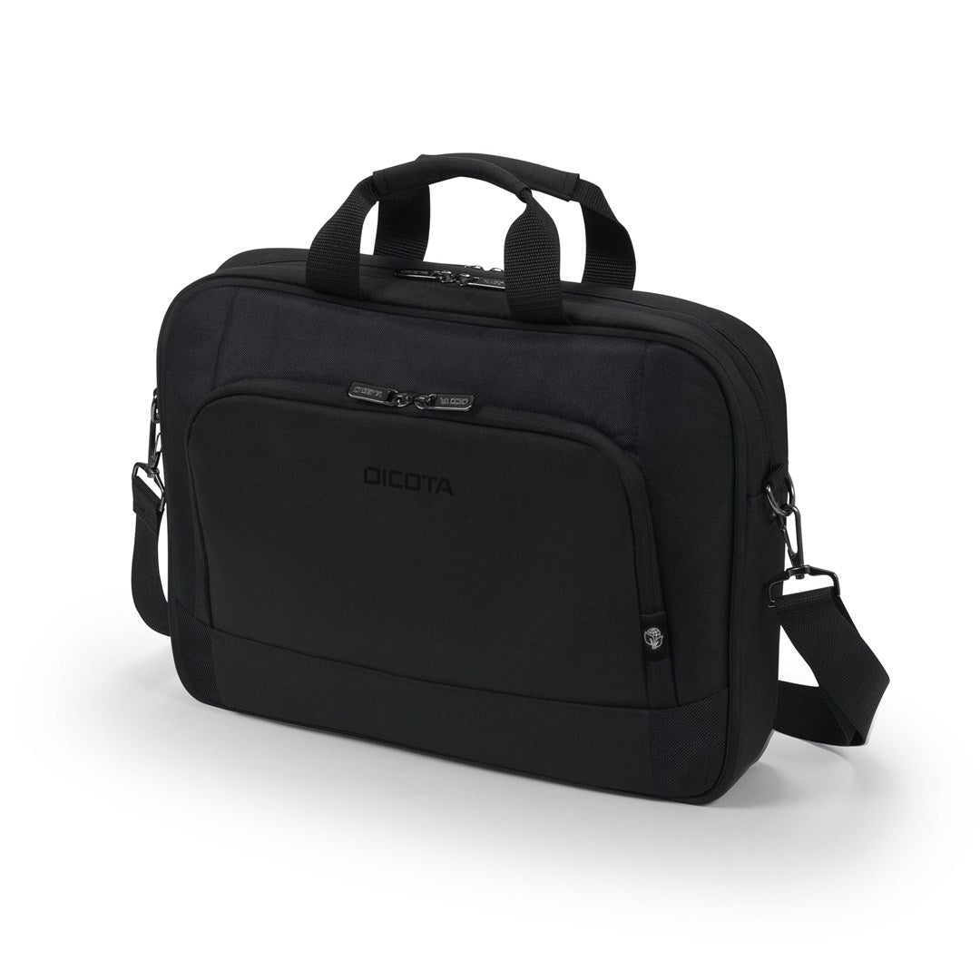 DICOTA Eco - Notebook bag - 39.6 cm - 38.10 cm (15") - 15.6" - black