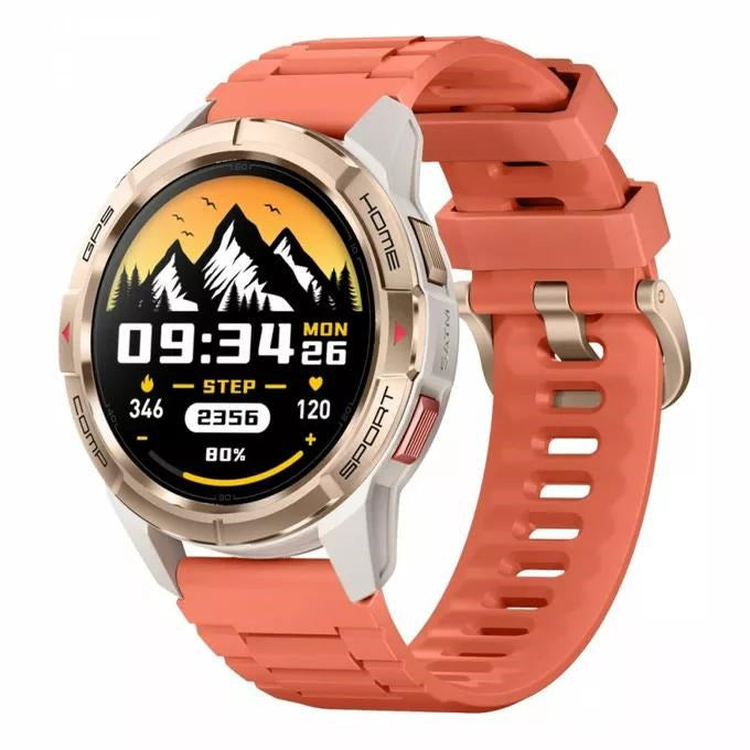 Mibro GS Active Smartwatch (Rose Gold) with Heart Rate Monitor