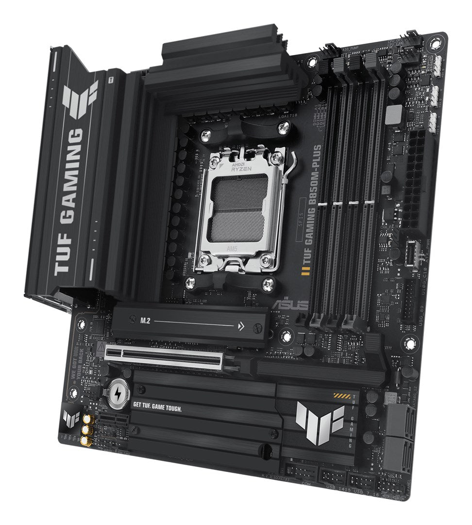 ASUS TUF GAMING B850M-PLUS Motherboard - AMD B850 - AM5 micro ATX