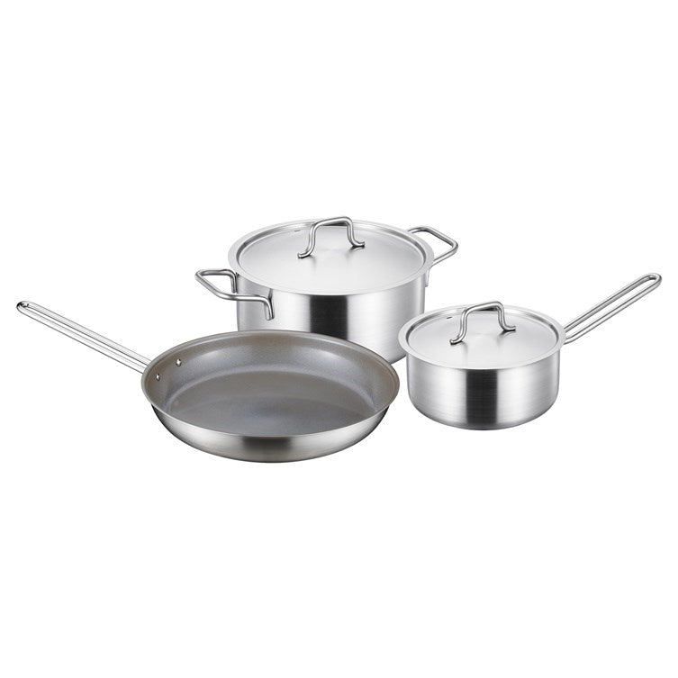 Fiskars Set of Pots 1.5/3 L and Frying Pan 28 cm 1082972