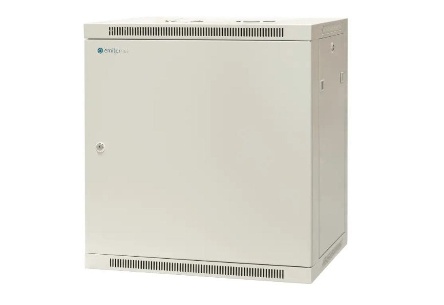EMITER Single Wall-Mounted Cabinet 12U Grey | Model EM/AP6412-B