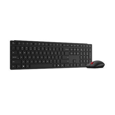 Lenovo Multi-Mode Pro Combo Keyboard and Mouse, Eclipse Black, 4X31S04851