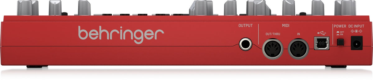 Behringer TD-3-RD Analog Synthesizer Red