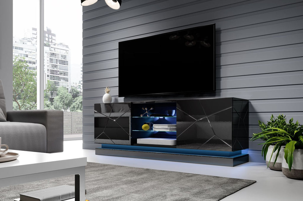 Cama RTV Lighting QIU 160 Blue Surface Mounted