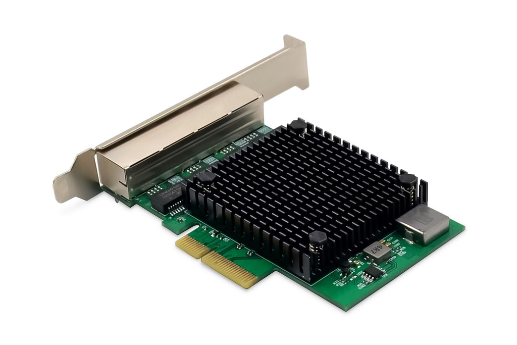Wired Network Card Quad-RJ45 2.5GbE PCIe