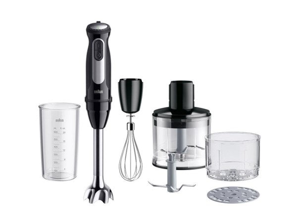 Braun Hand Blender - Stainless Steel Base - 1000W - 25 Speed Settings - Turbo (0X22111504)