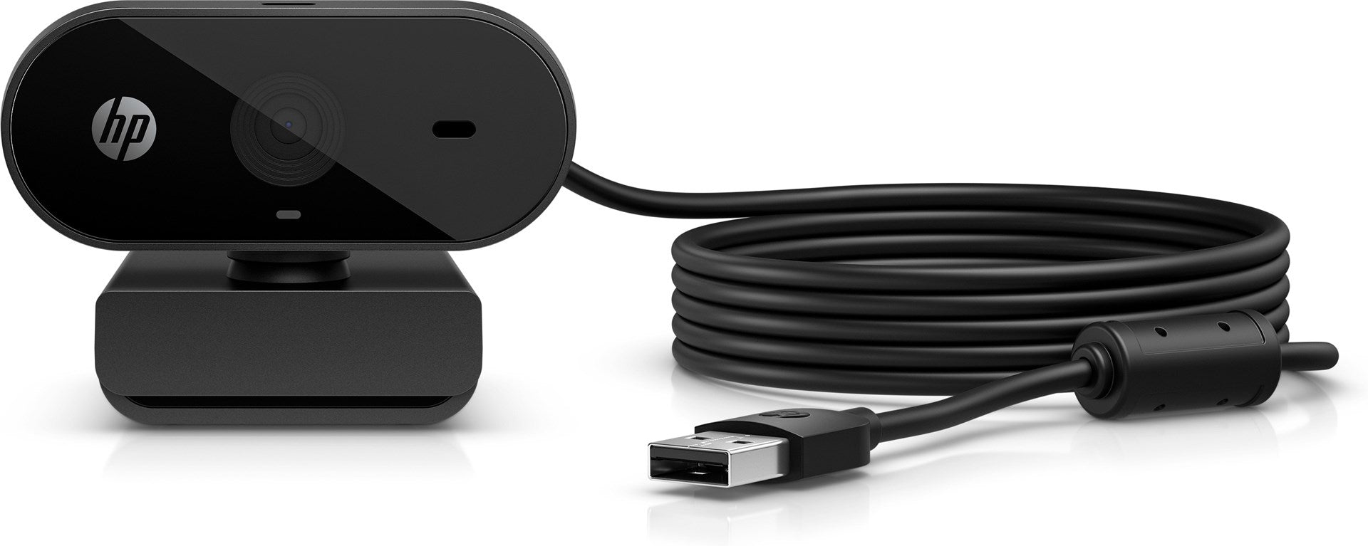 HP 320 Webcam - Color - 1920 x 1080 - USB (53X26AA#ABB)
