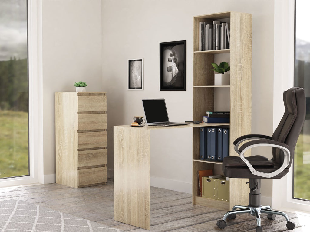 Topeshop R50 SON Z BIURKIEM computer desk Oak colour