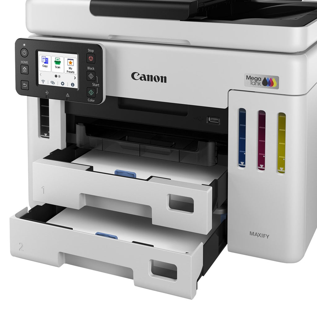 Canon MAXIFY GX7150 Inkjet Printer, 600 x 1200 DPI, Wi-Fi, 45000 pages, 528403