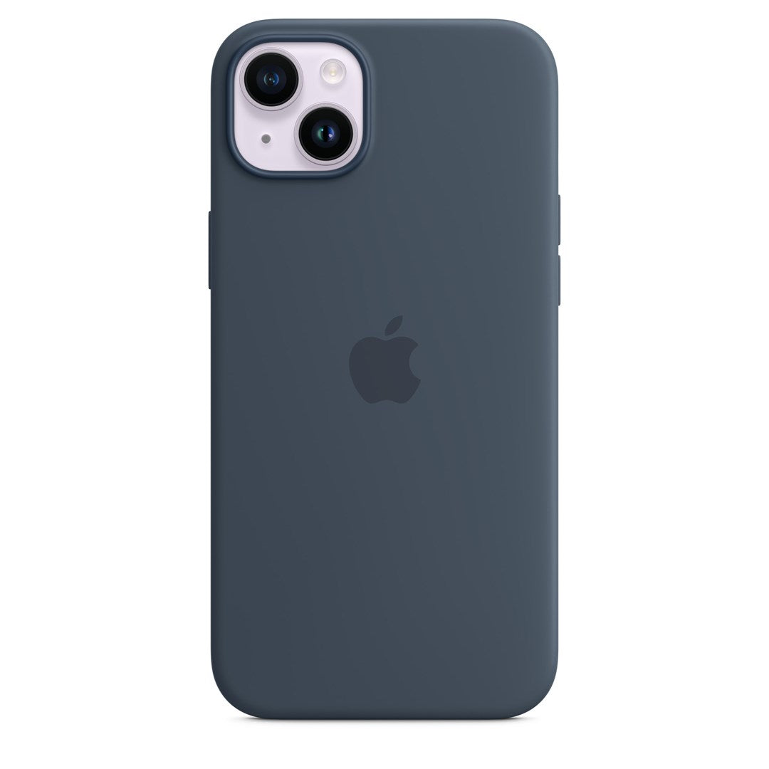 Apple iPhone 14 Plus Silicone Case Storm Blue MagSafe AW07-0MH