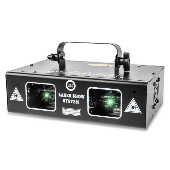 Light4Me LASER RGB 350mW Laser Projector Stage Lighting 3250 g 430x180x334mm