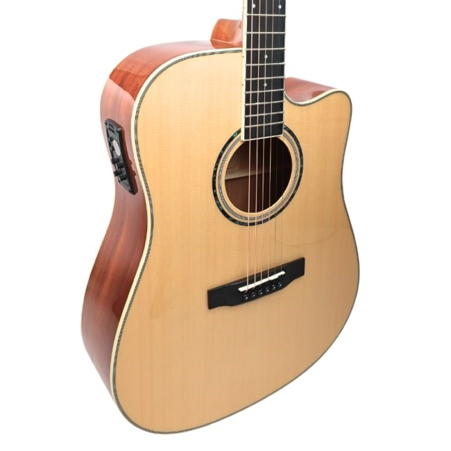 V-TONE VEAG1 CE NT - 4/4 Electro-Acoustic Guitar Natural