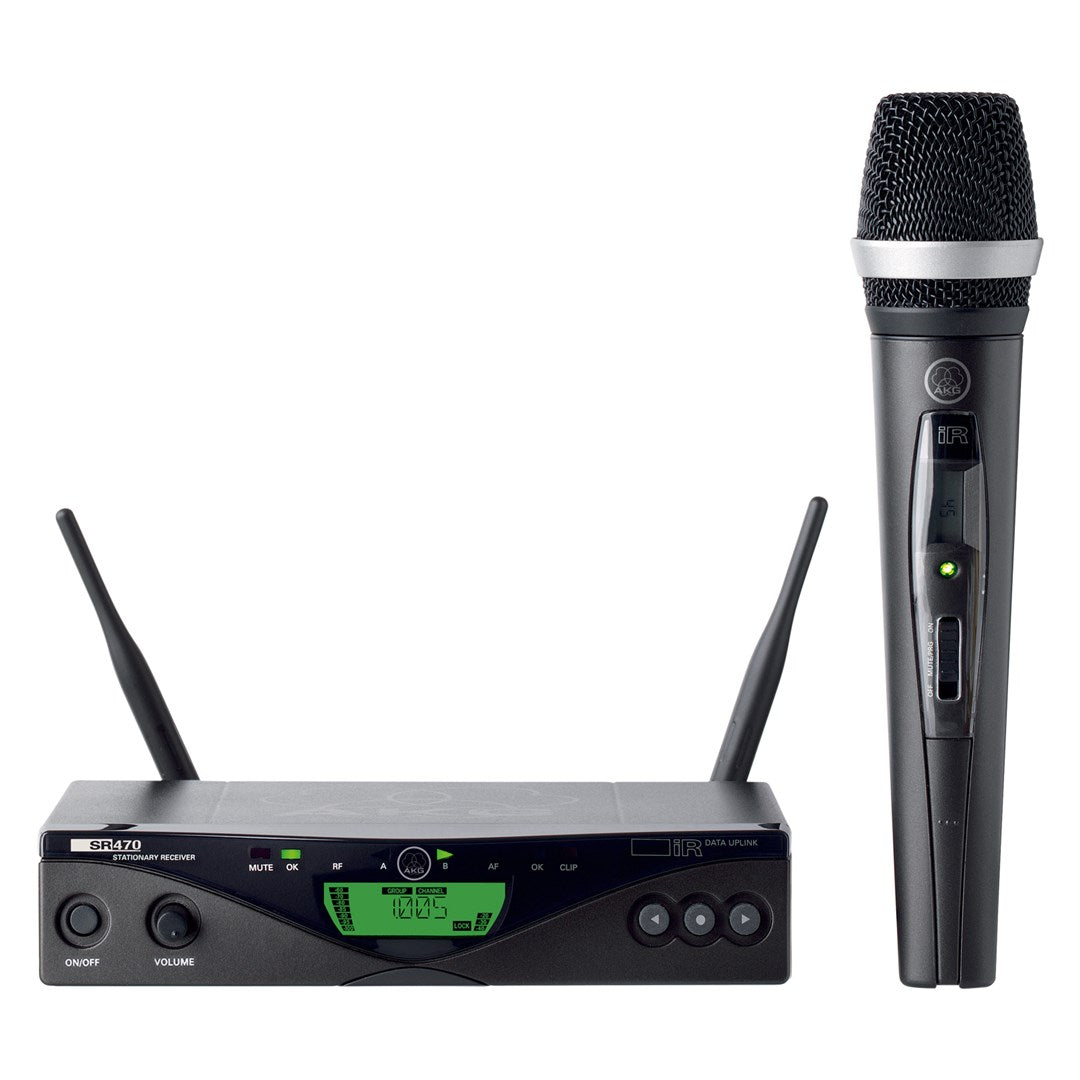 AKG Wireless Microphone Set 500.1-530.5 MHz 1460 g Model 030-04-296