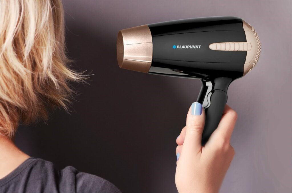 Blaupunkt Hairdryer HDD301BK  1200W  black-gold