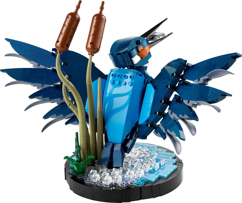 LEGO ICONS 10331 Kingfisher Bird - Home Decor Building Set for Adults