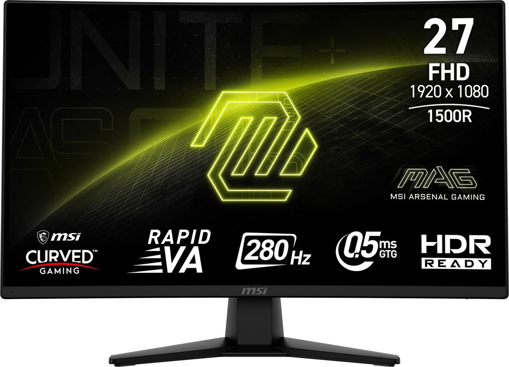 MSI MAG 274CXF computer monitor 68.6 cm (27 ) 1920 x 1080 pixels Full HD Black