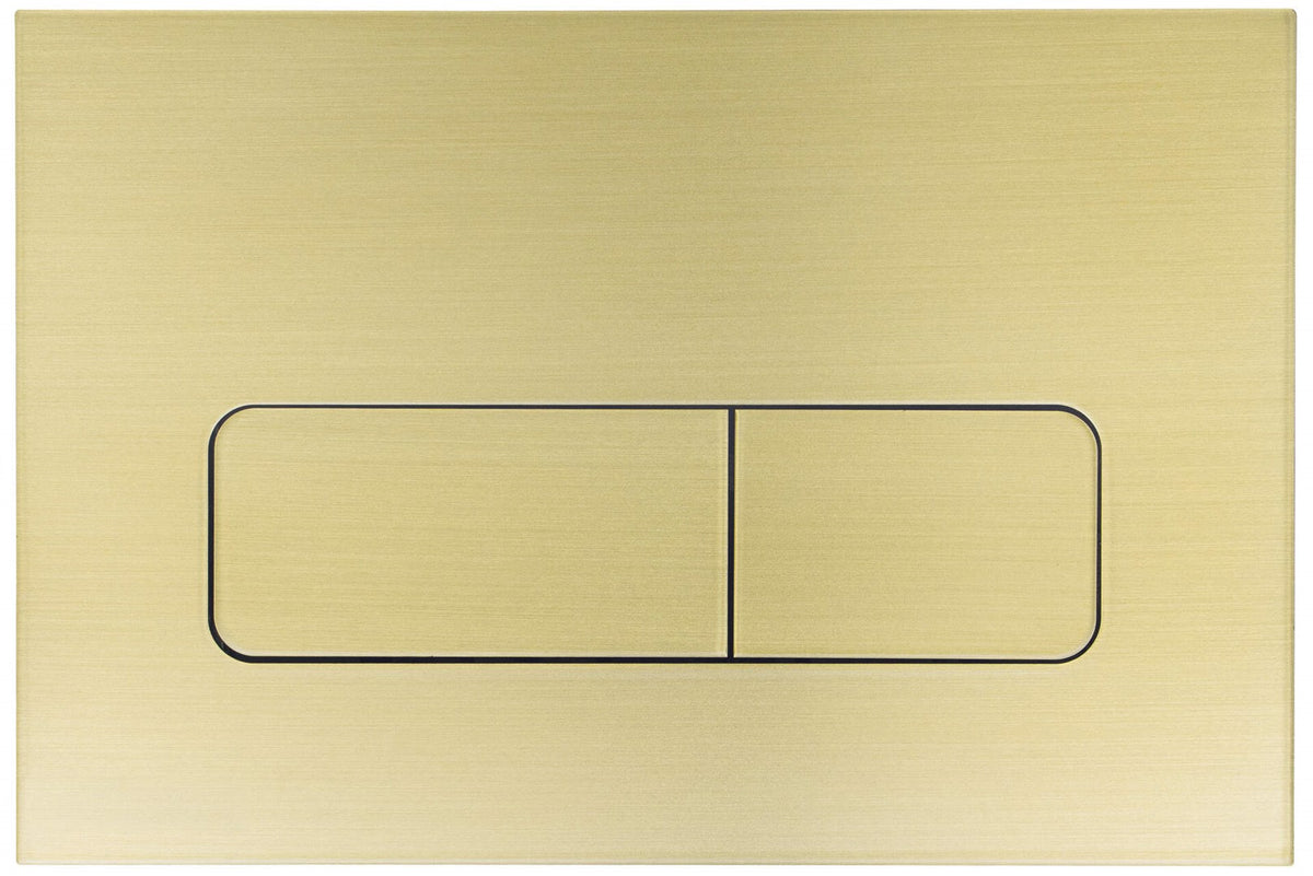 Deante Flush Button for Concealed Frames Brushed Gold CST R51P