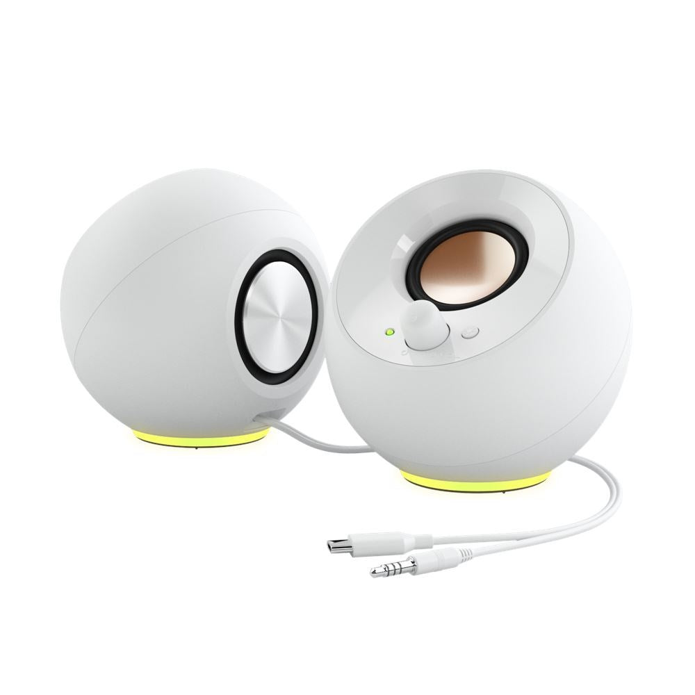 Creative Labs Pebble SE 1-way White Wired 4.4 W