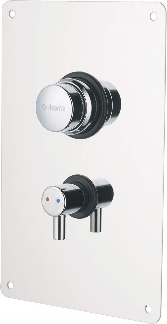 Concealed shower mixer - with temperature control
