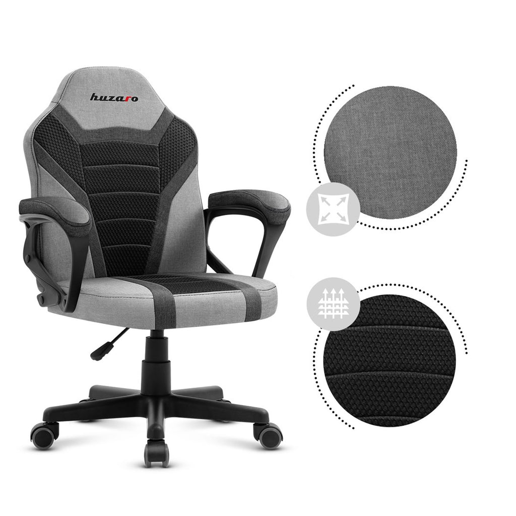 HUZARO HZ-Ranger 1.0 Gray Mesh Gaming Chair for Children