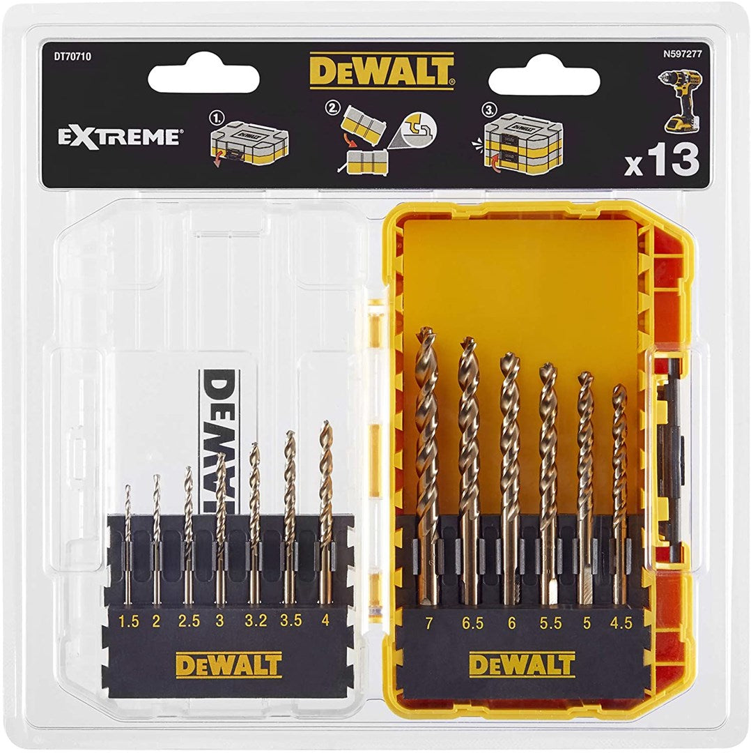 DeWALT DT70710-QZ Metal Drilling Set 13-Piece