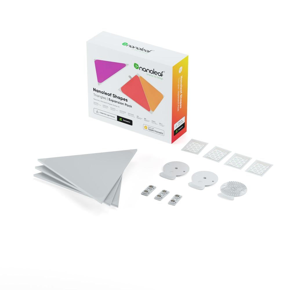 nanoleaf SHAPES Expansion Packs NL47-0001TW-3PK Multicolour Indoor Use