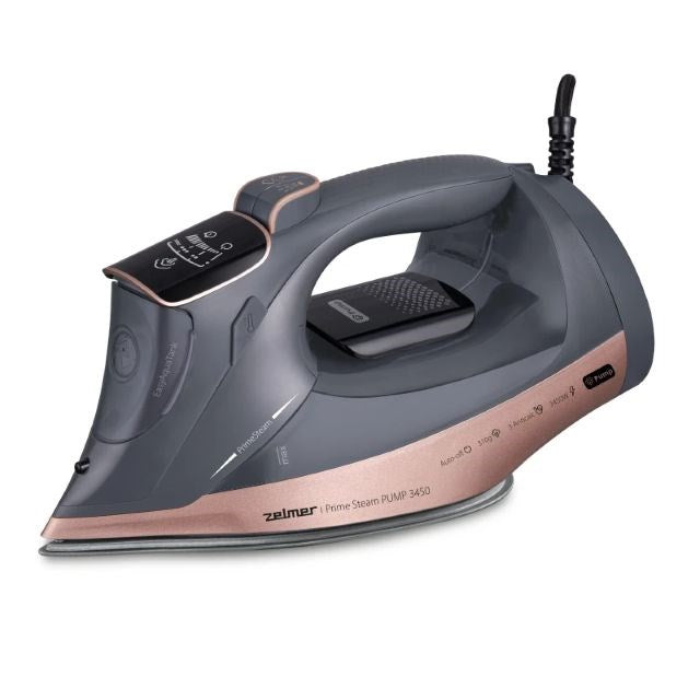Zelmer Steam Iron 3450 W PrimeSteam Grey ZIR4920