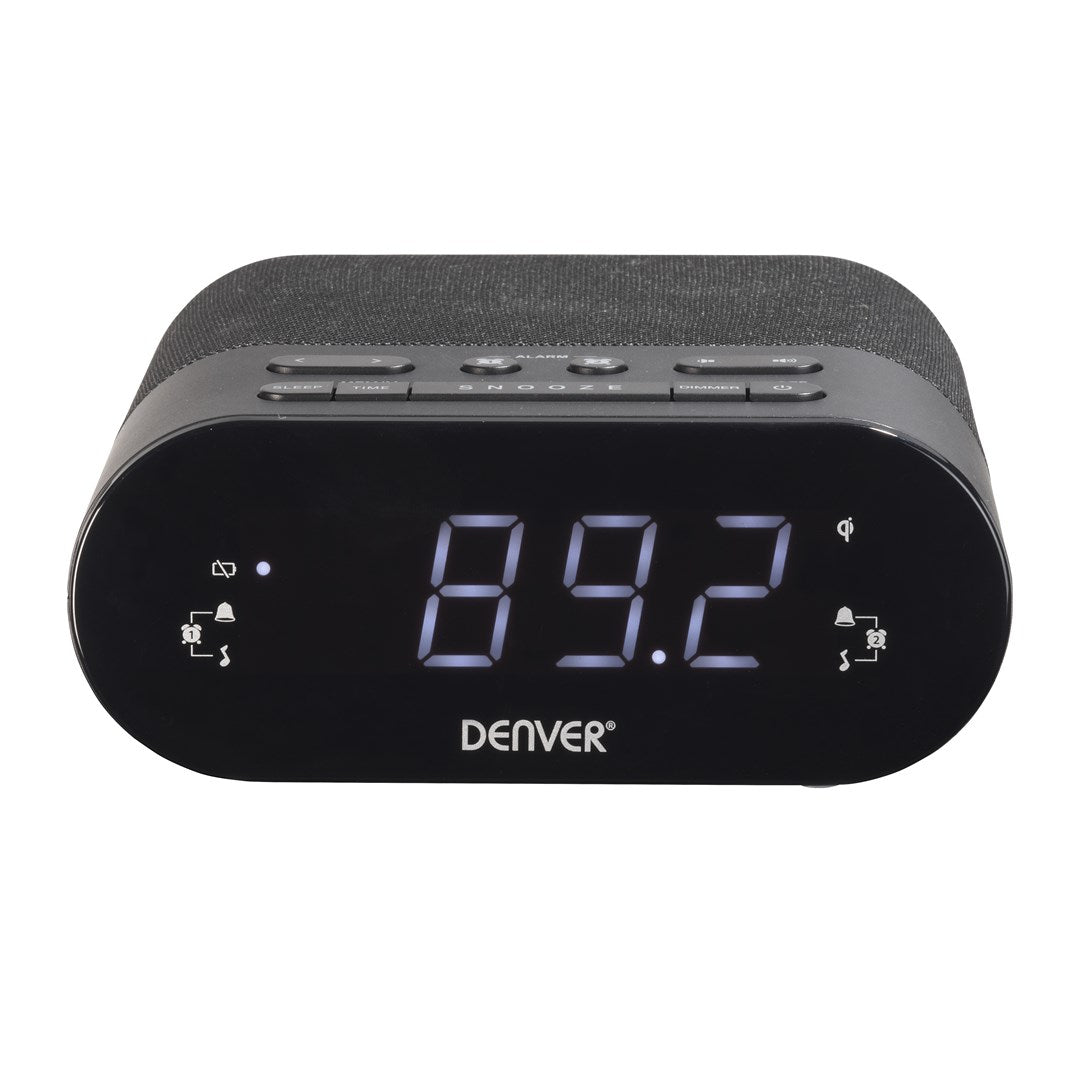 Denver CRQ-107 Digital Alarm Clock Black