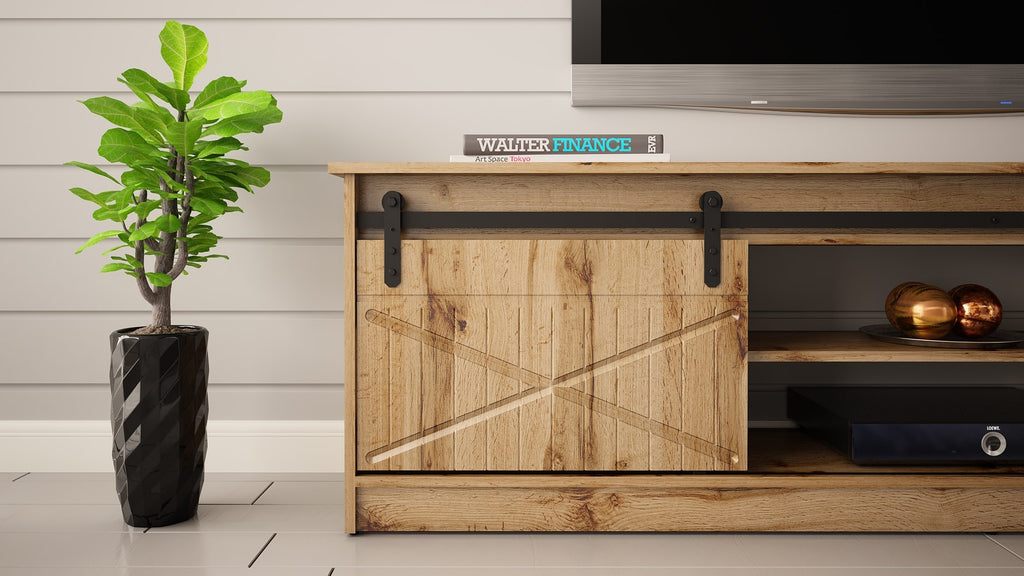 RTV GRANERO Cabinet 200x56.7x35 Wotan Oak