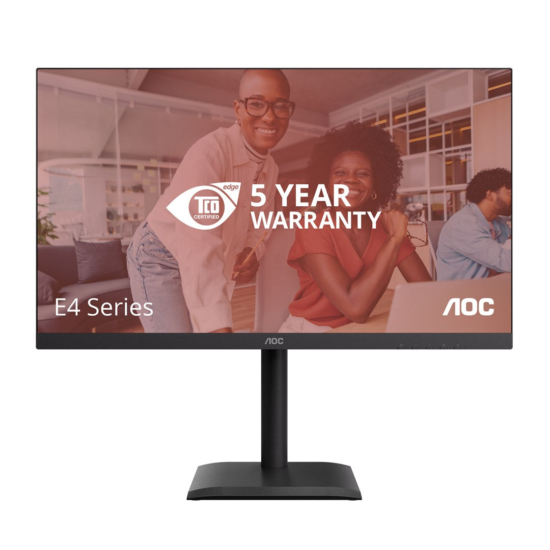 AOC E4 U27E4CV computer monitor 68.6 cm (27 ) 3840 x 2160 pixels 4K Ultra HD LED Black