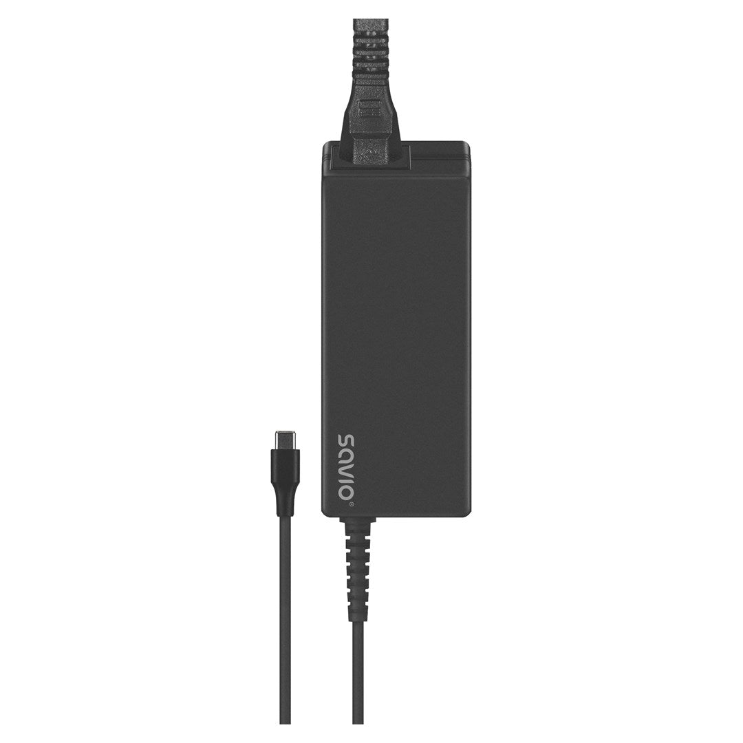Savio ZA-01 Mobile Device Charger for Netbook, Laptop, Smartphone, Black
