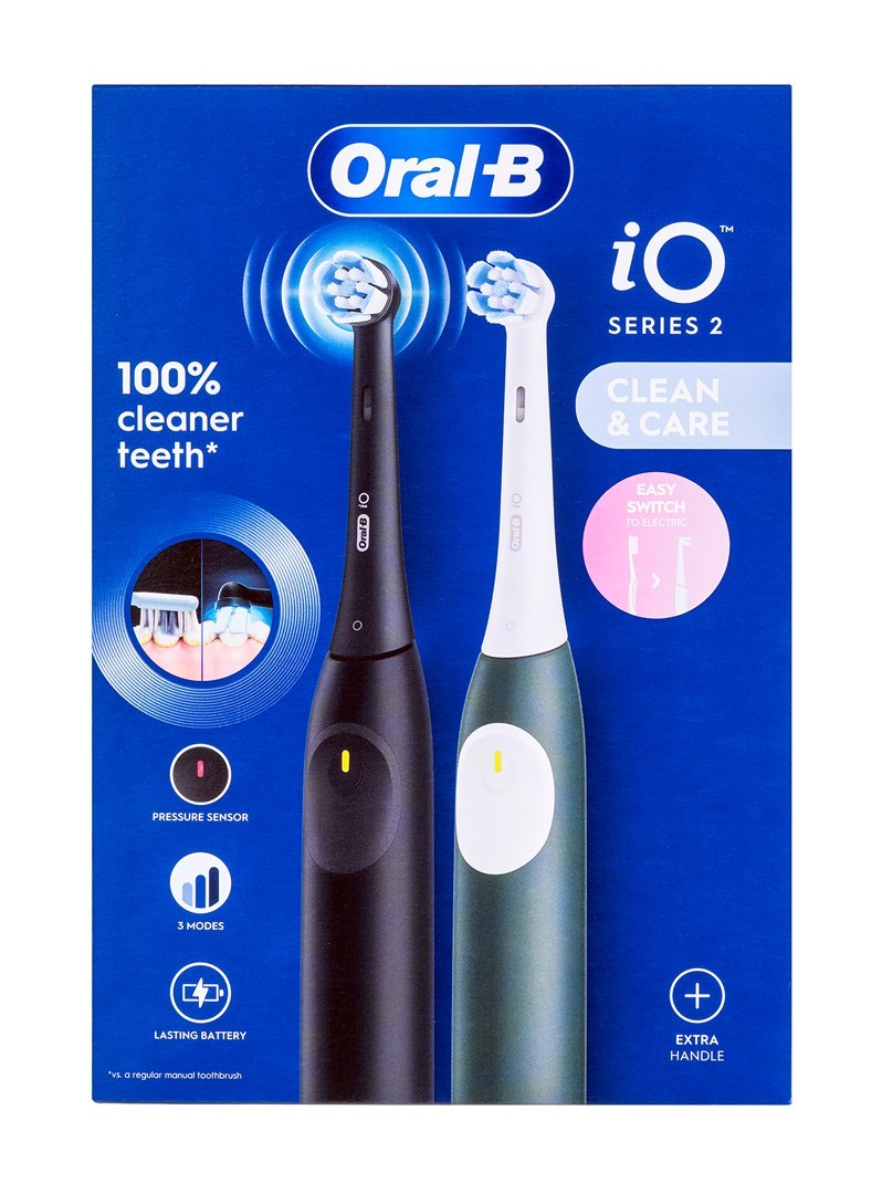 Oral-B iO SERIE 2 Night Black + Forest Green